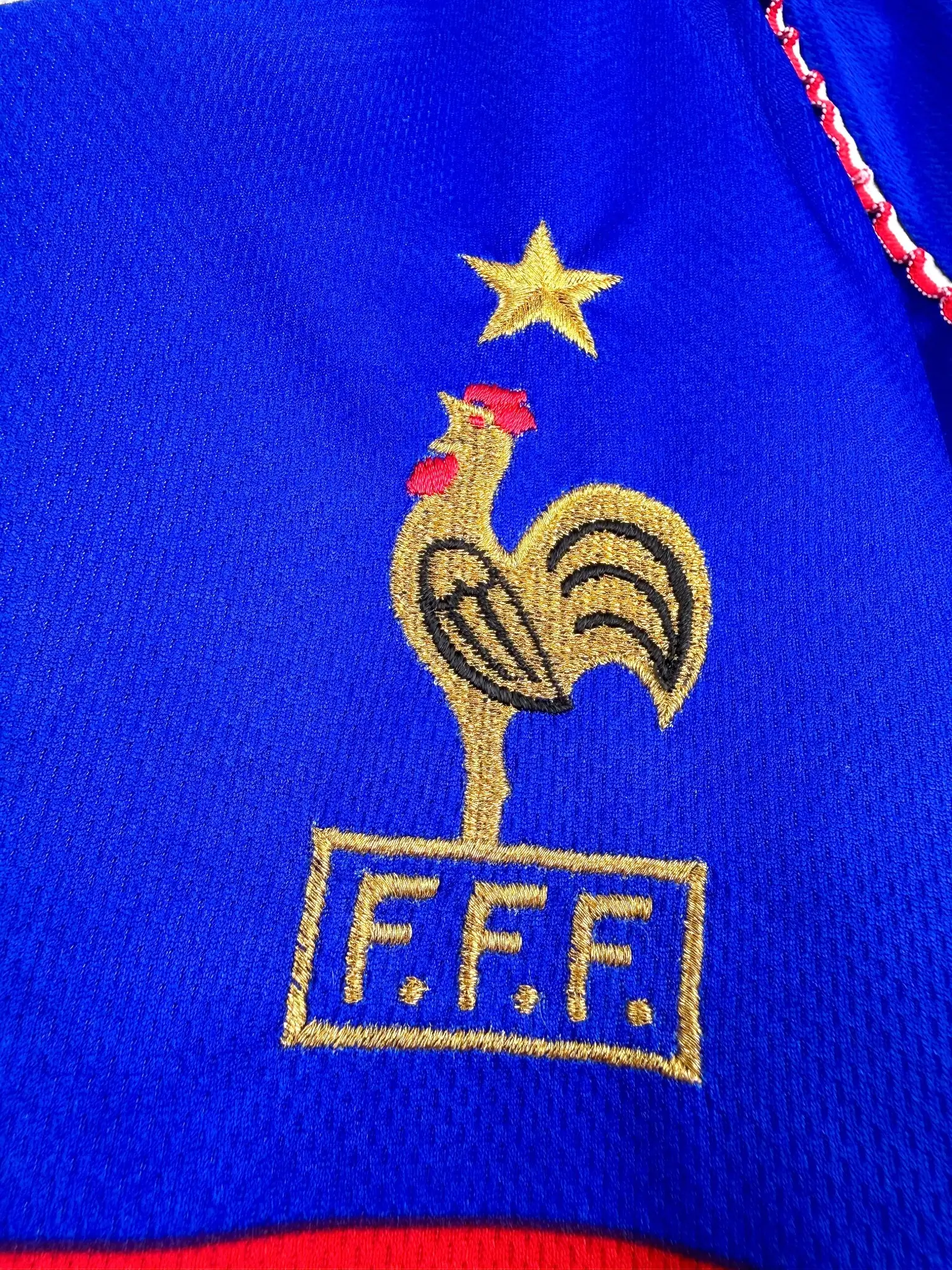 maillot vintage domicile équipe de France 1998