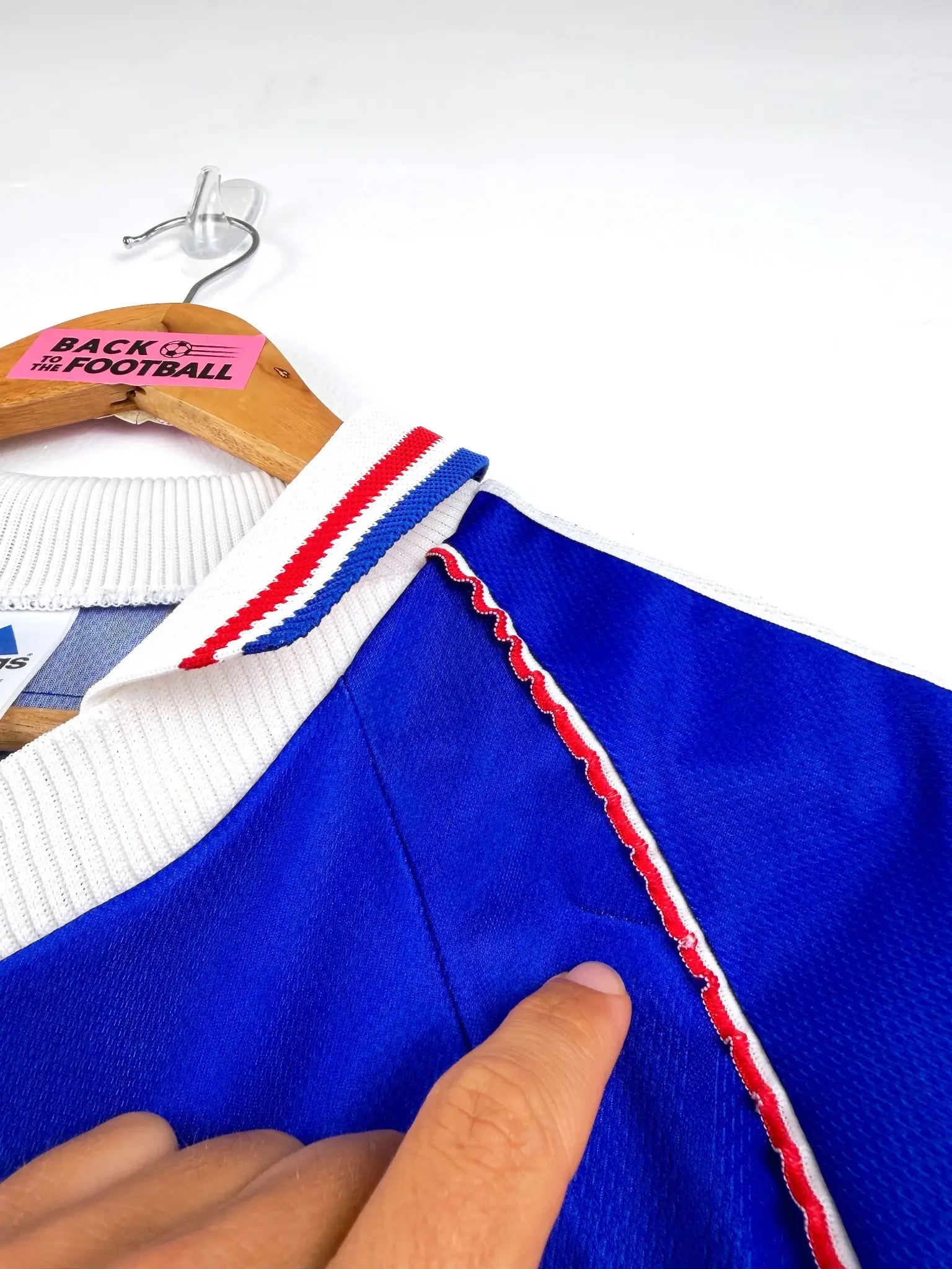 maillot vintage domicile équipe de France 1998