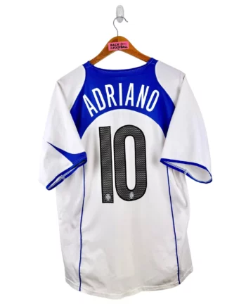 maillot vintage extérieur Inter Milan 2004/2005 floqué Adriano #10