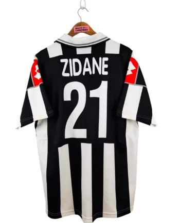 maillot vintage domicile Juventus 2000/2001 floqué Zidane #21