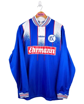 maillot vintage extérieur Karlsruher 1996/1997 manches longues