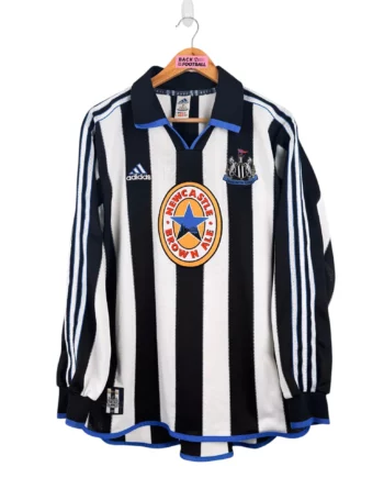 maillot vintage domicile Newcastle 1999/2000 manches longues