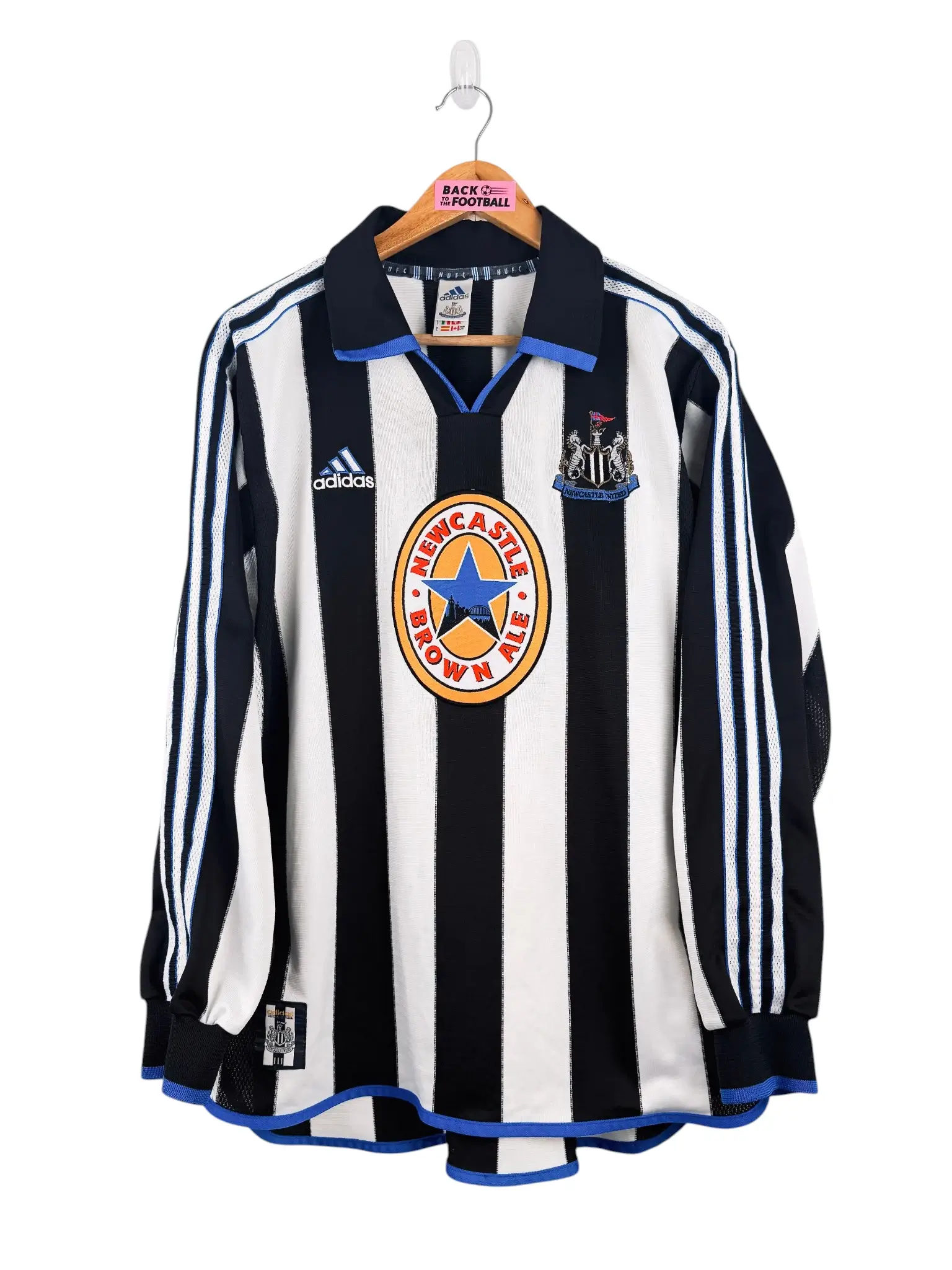 maillot vintage domicile Newcastle 1999/2000 manches longues