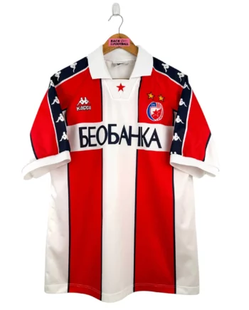 maillot vintage domicile Red Star Belgrade 1996/1998
