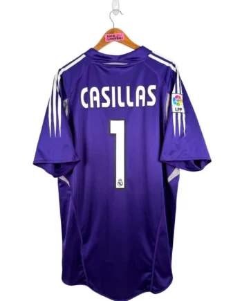 maillot vintage gardien Real Madrid 2004/2005 floqué Casillas #1