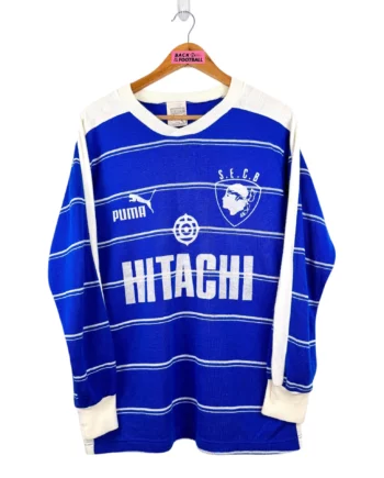 maillot vintage domicile SC Bastia 1981/1982 manches longues