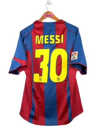 maillot vintage domicile Barcelone 2004/2005 floqué Messi #30