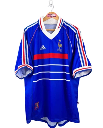 maillot vintage domicile équipe de France 1998