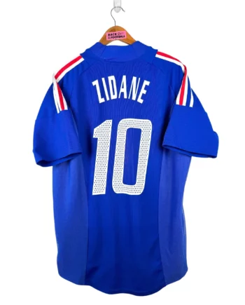 maillot vintage domicile équipe de France 2002 floqué Zidane #10