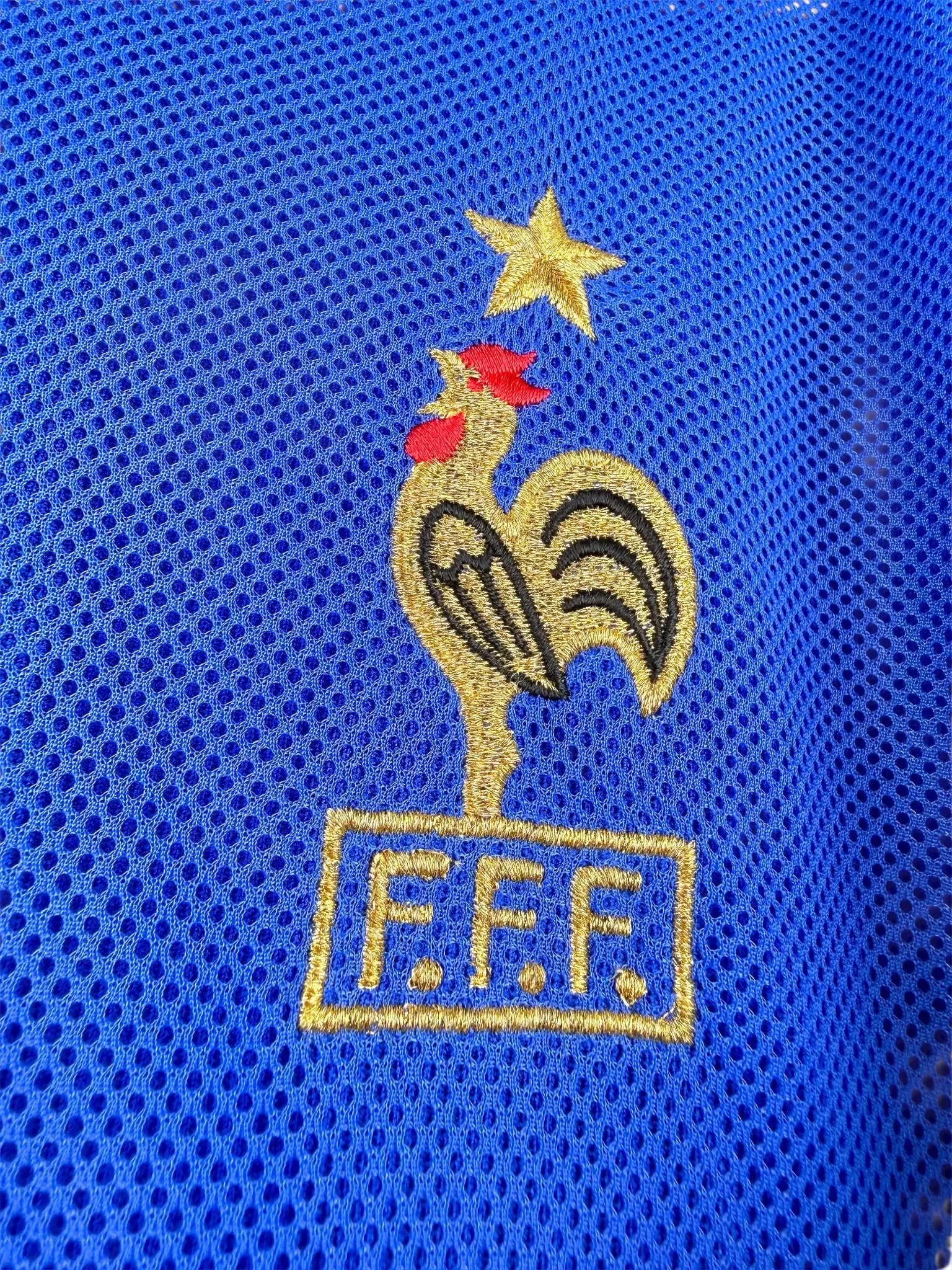 maillot vintage domicile équipe de France 2002 floqué Zidane #10