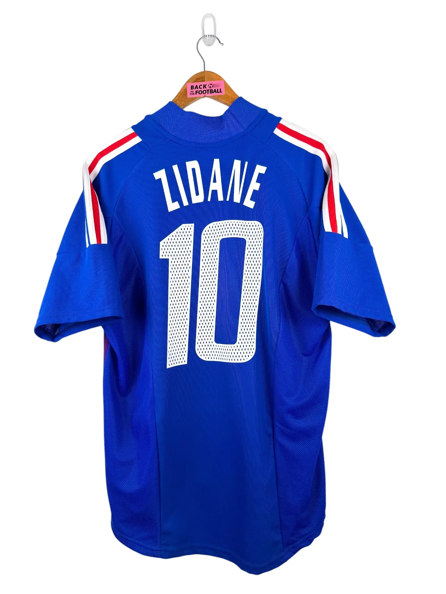 maillot vintage domicile équipe de France 2002 floqué Zidane #10