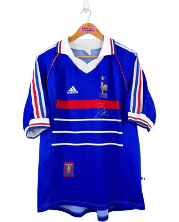 maillot vintage domicile équipe de France 1998