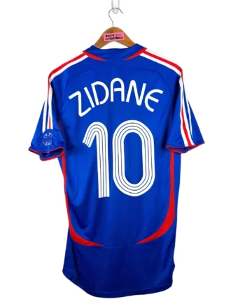 maillot vintage domicile équipe de France 2006 floqué Zidane #10