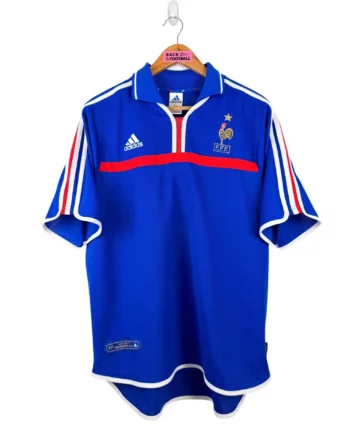 maillot vintage domicile équipe de France 2000