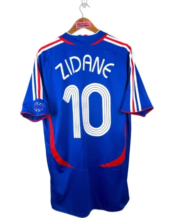 maillot vintage domicile équipe de France 2006 floqué Zidane #10