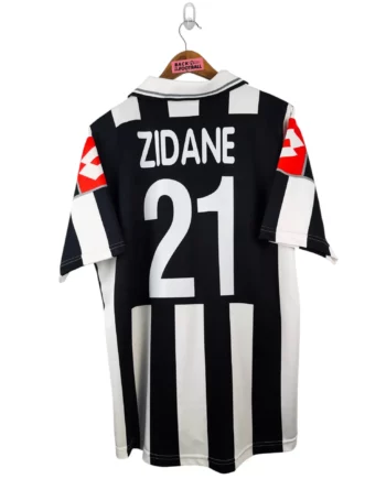 maillot vintage domicile Juventus 2000/2001 floqué Zidane #21