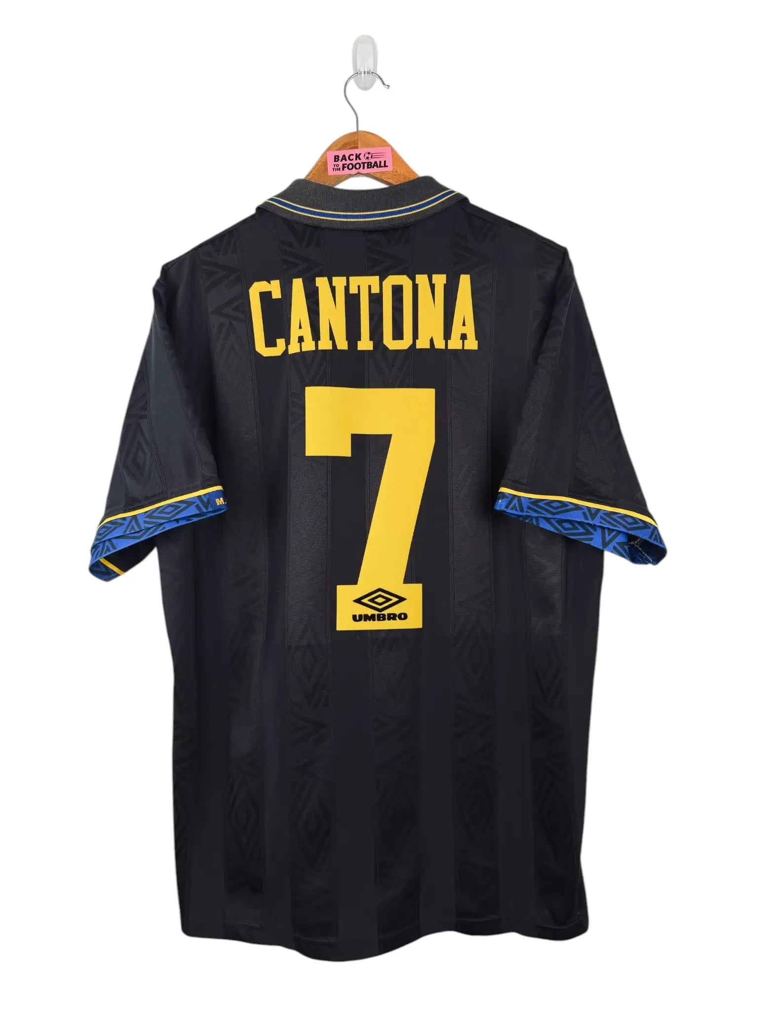 maillot vintage extérieur Manchester United 1993/1995 floqué Cantona #7