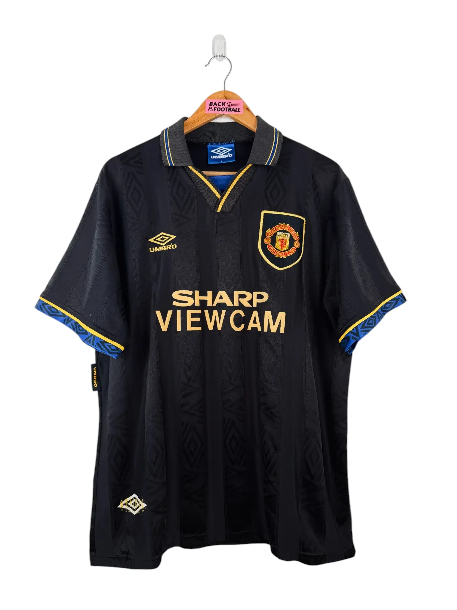 maillot vintage extérieur Manchester United 1993/1995 floqué Cantona #7