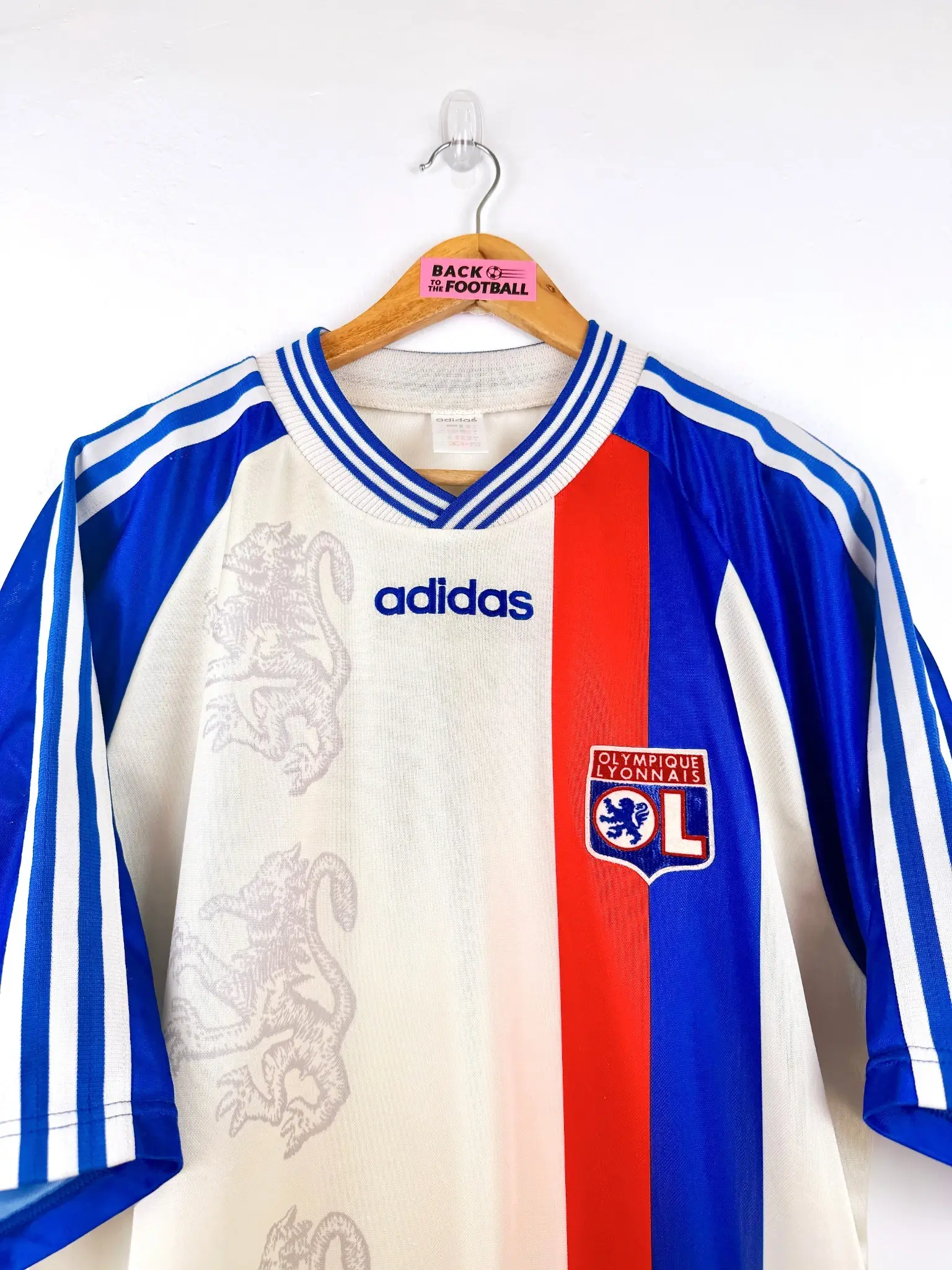maillot vintage domicile OL 1996/1998