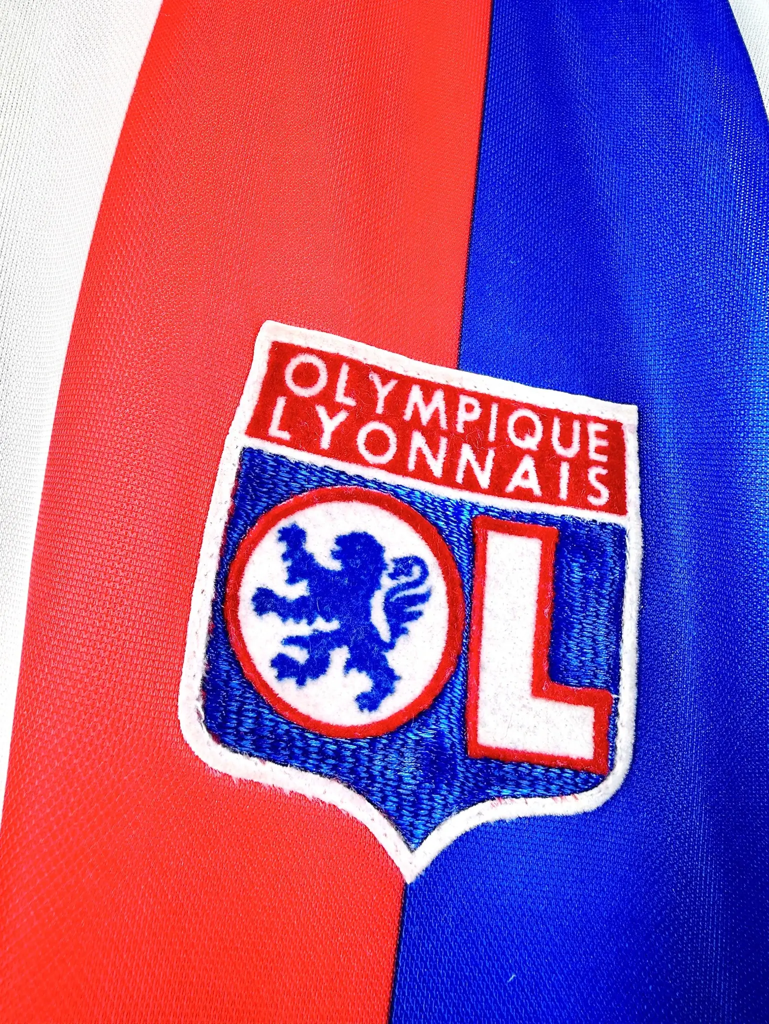 maillot vintage domicile OL 1996/1998
