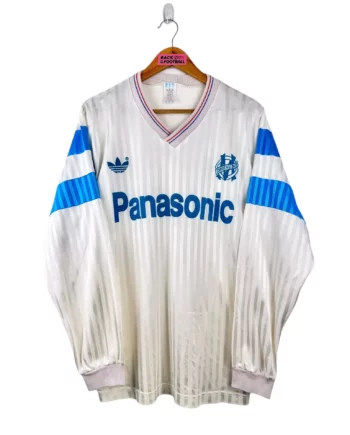 maillot vintage domicile OM 1989/1991 manches longues