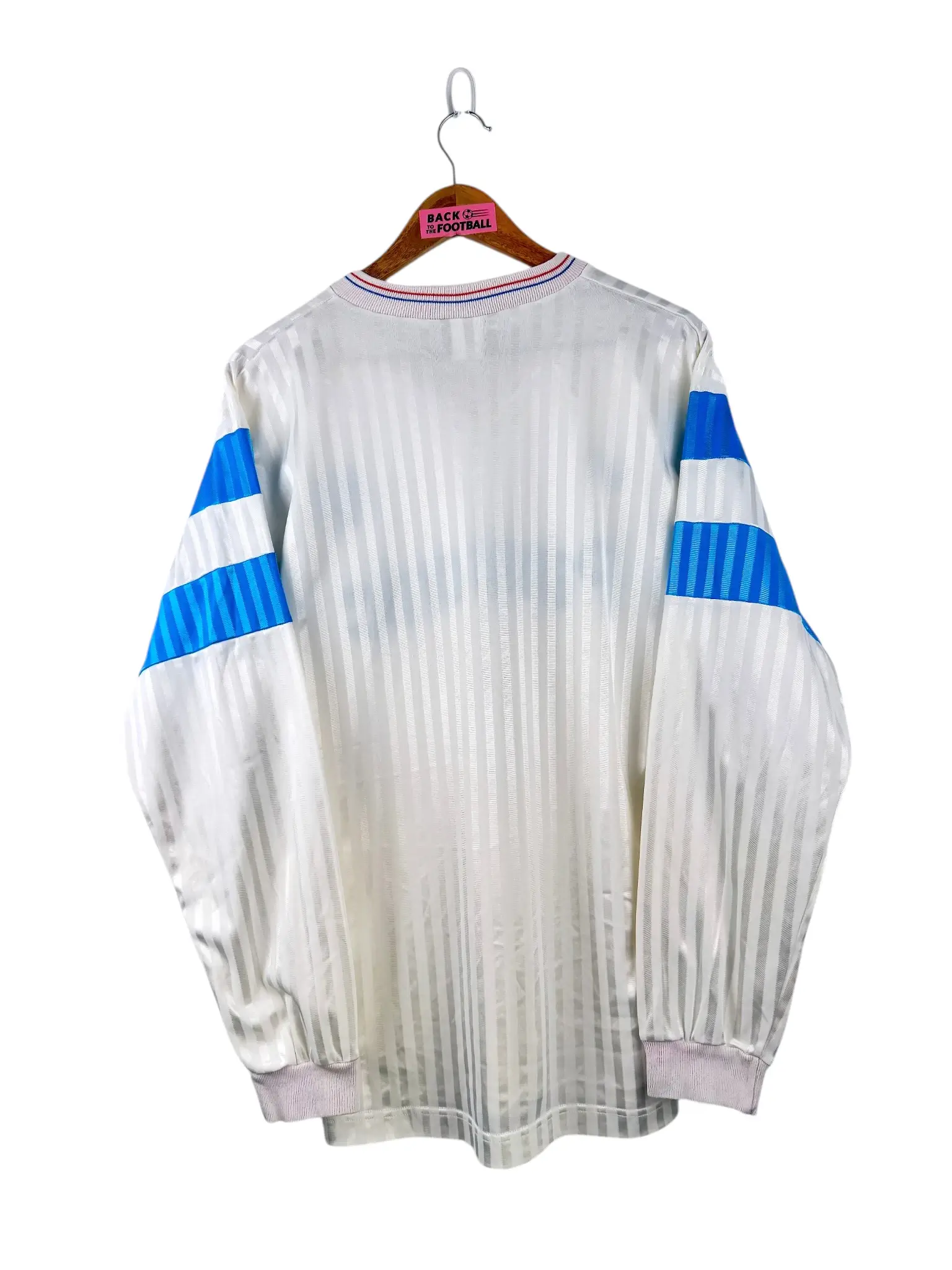 maillot vintage domicile OM 1989/1991 manches longues