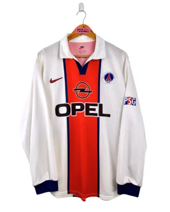 maillot vintage extérieur PSG 1998/1999 manches longues player issue