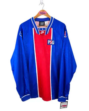 maillot vintage domicile PSG 1994/1995 manches longues player issue