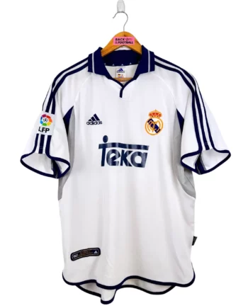 maillot vintage domicile Real Madrid 2000/2001