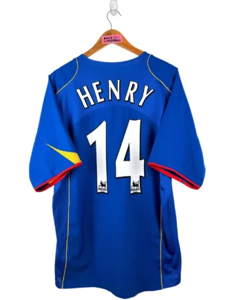 maillot vintage extérieur Arsenal 2004/2005 floqué Henry #14