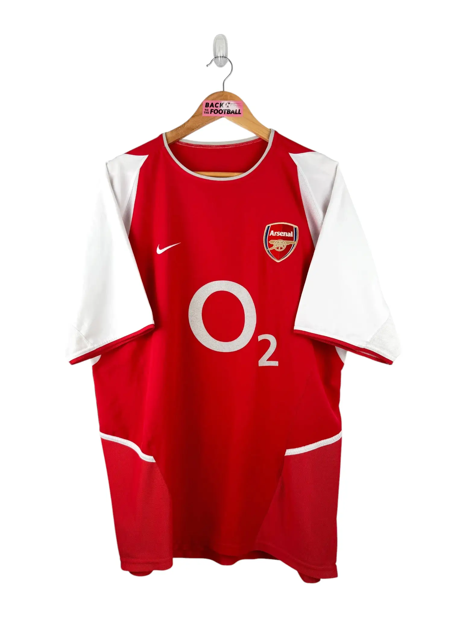 maillot vintage domicile Arsenal 2002/2004 floqué Henry #14