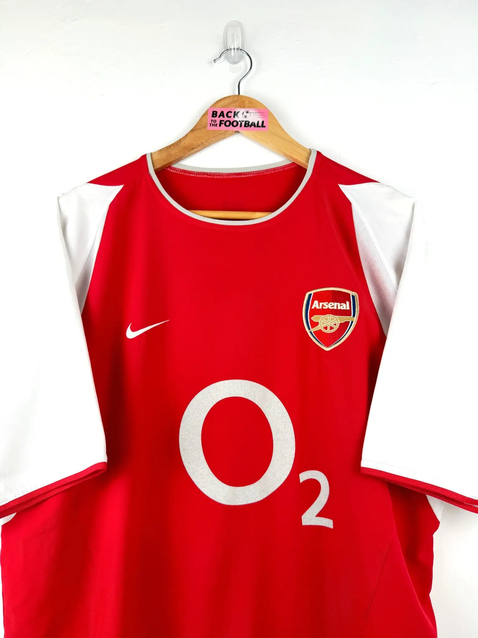 maillot vintage domicile Arsenal 2002/2004 floqué Henry #14