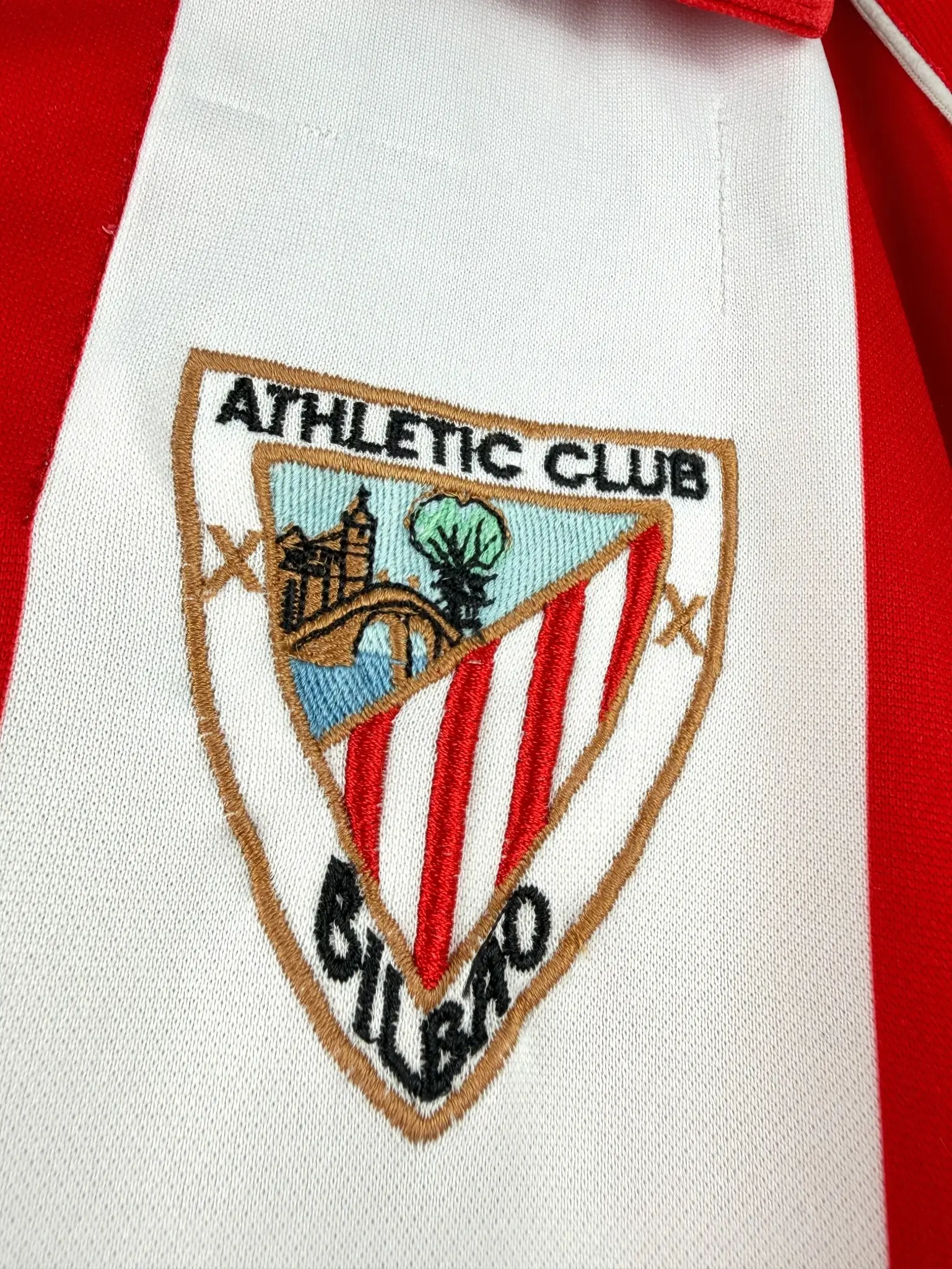 maillot vintage domicile Athletic Club Bilbao 1998/1999 manches longues player issue