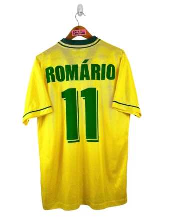 maillot vintage domicile Brésil 1994 floqué Romário #11