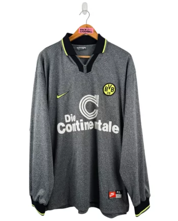 maillot vintage extérieur Borussia Dortmund 1997/1998 manches longues