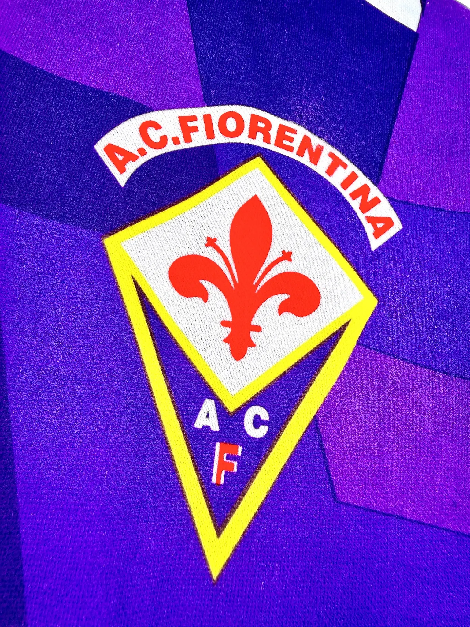 maillot vintage extérieur Fiorentina 1991/1992 manches longues