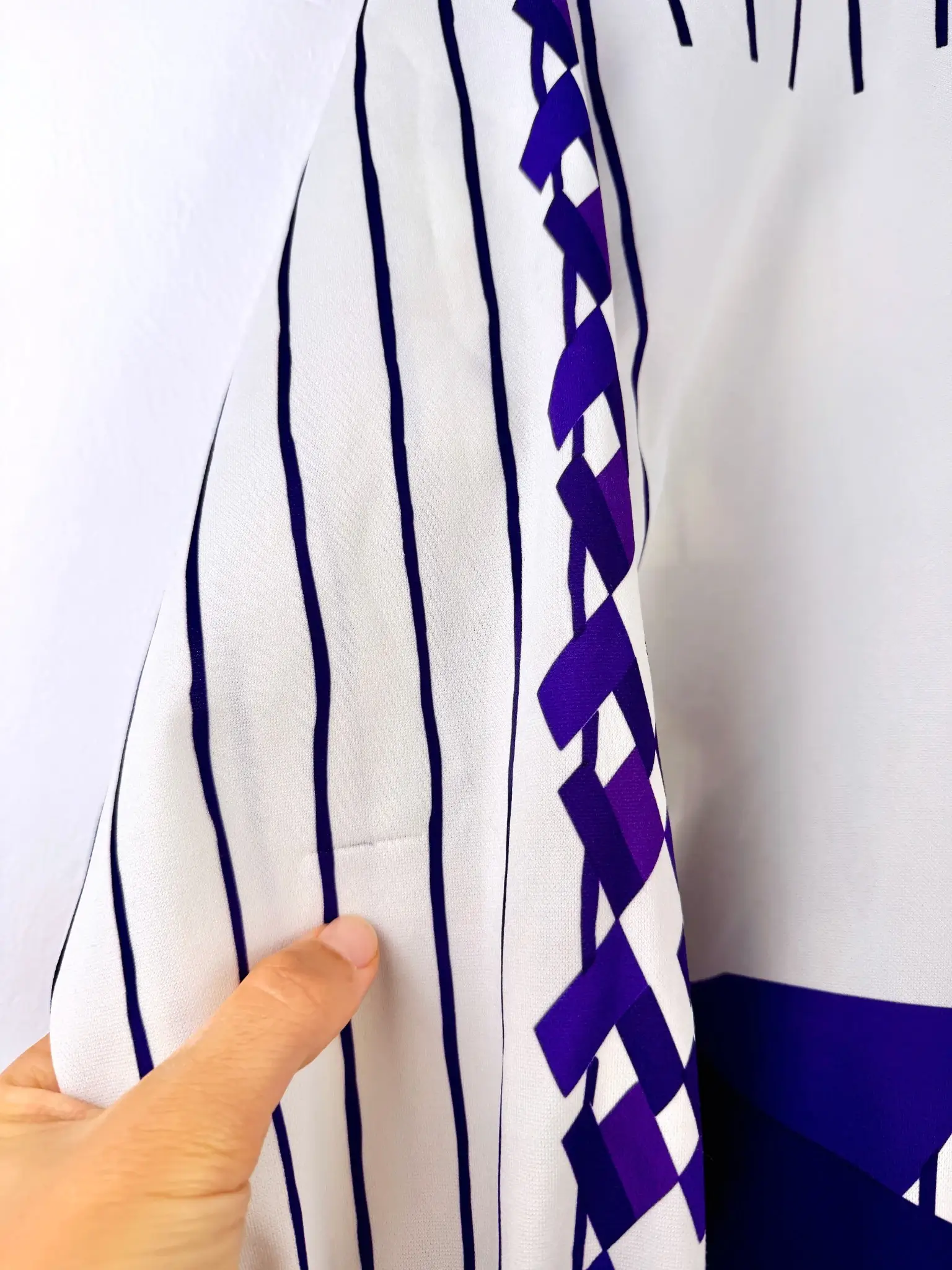 maillot vintage extérieur Fiorentina 1991/1992 manches longues