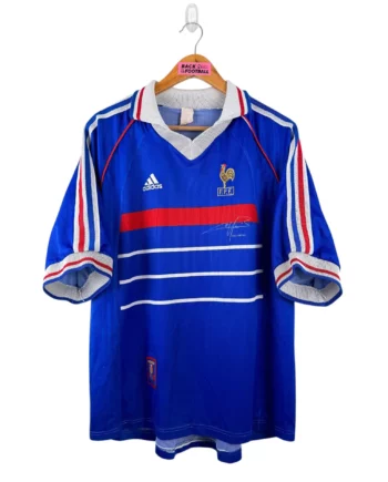 maillot vintage domicile équipe de France 1998