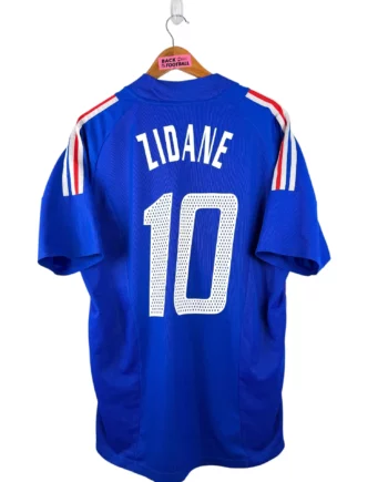 maillot vintage domicile équipe de France 2002 floqué Zidane #10