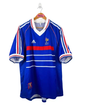 maillot vintage domicile équipe de France 1998