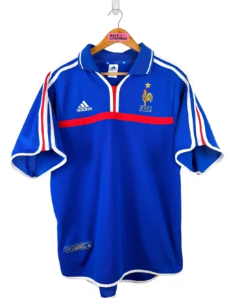 maillot vintage domicile équipe de France 2000