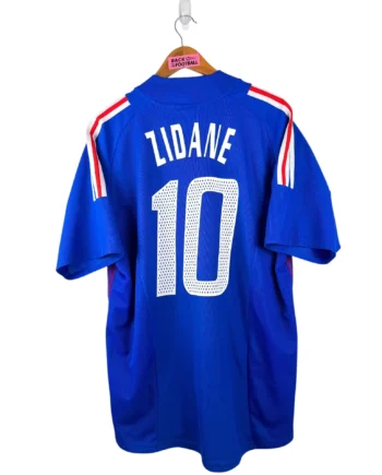 maillot vintage domicile équipe de France 2002 floqué Zidane #10