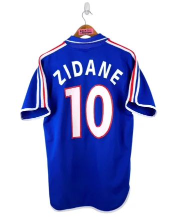 maillot vintage équipe de France 2000 floqué Zidane #10