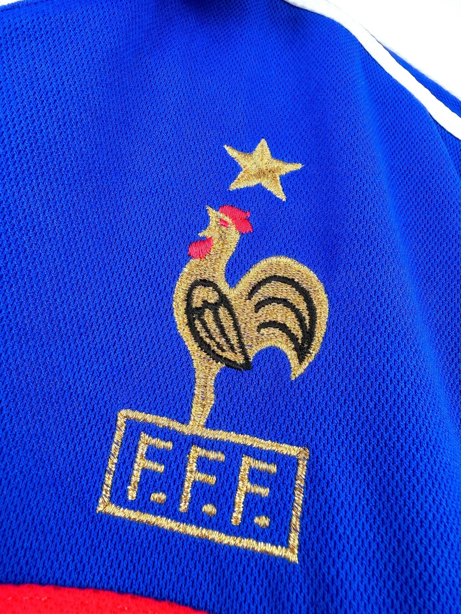 maillot vintage équipe de France 2000 floqué Zidane #10