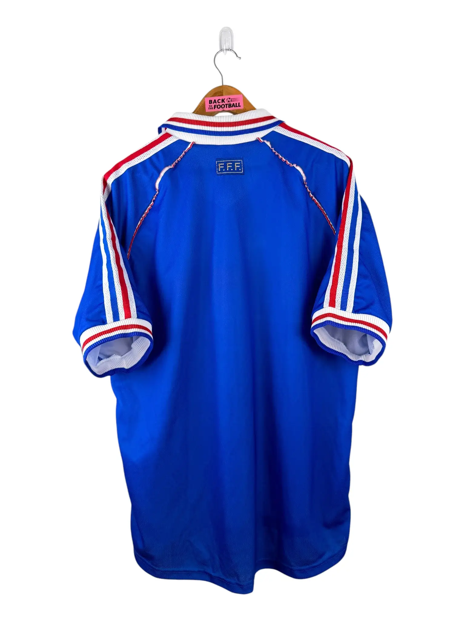 maillot vintage domicile équipe de France 1998