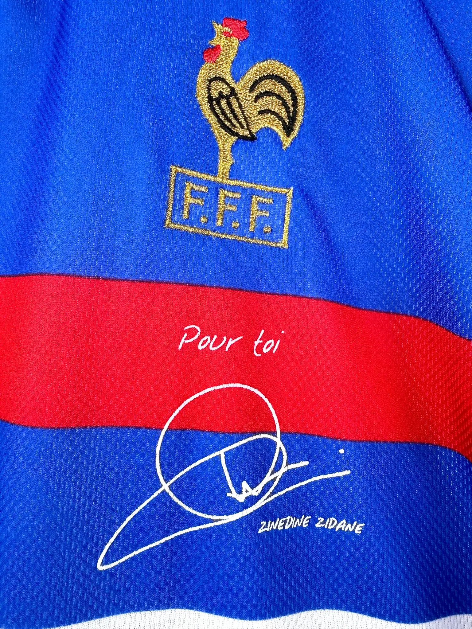 maillot vintage domicile équipe de France 1998