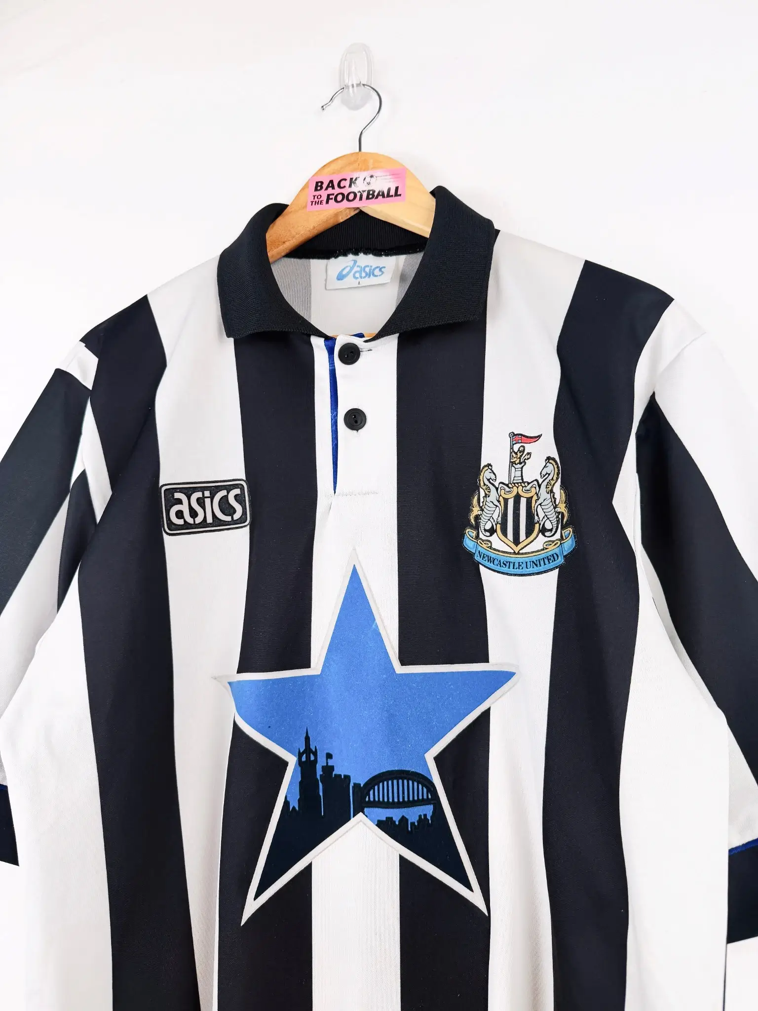 maillot vintage domicile Newcastle 1993/1995