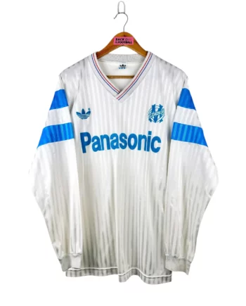 maillot vintage domicile OM 1989/1991 manches longues